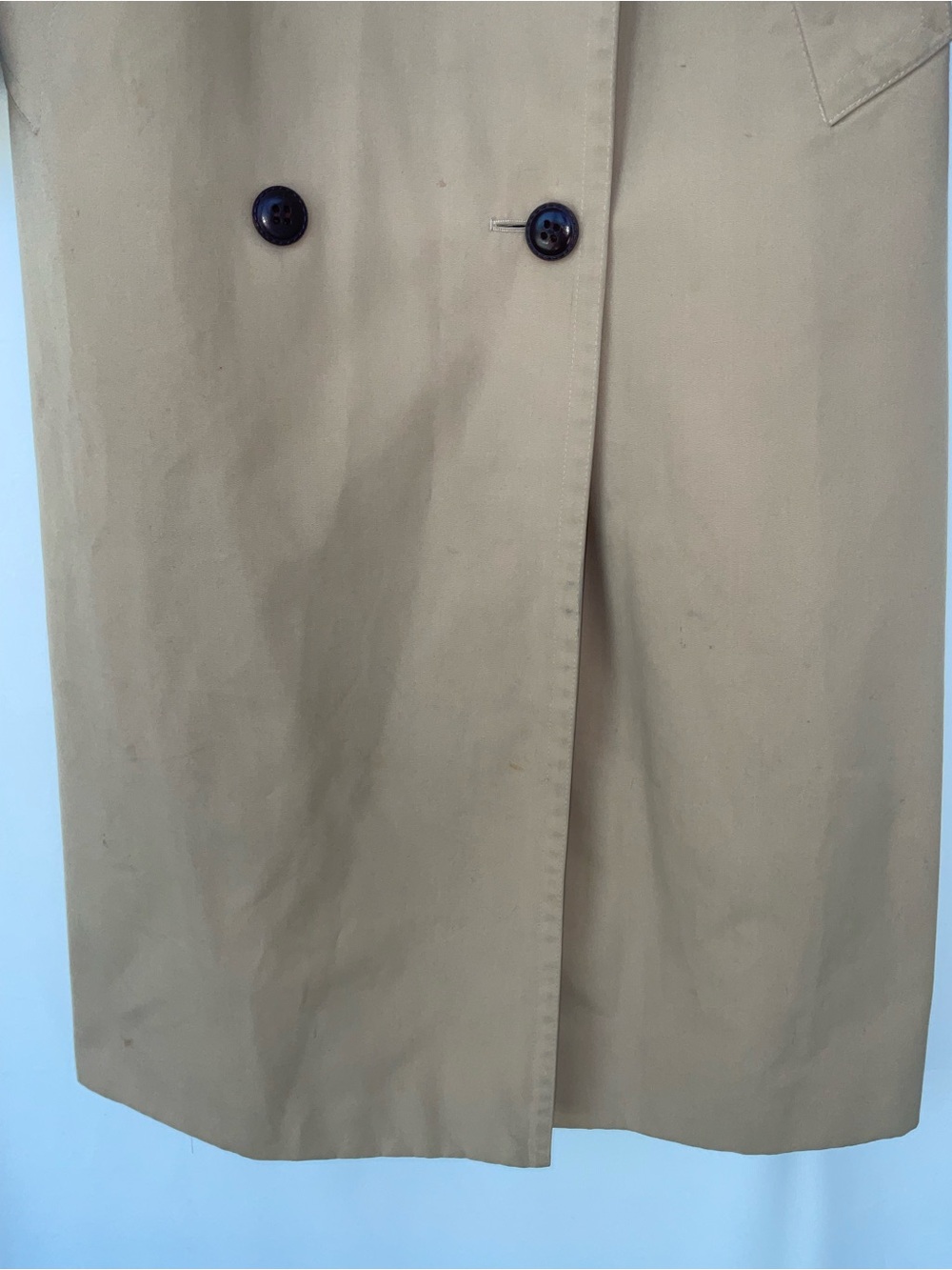 Etienne Aigner Beige Trench Coat - Picture 2 of 13